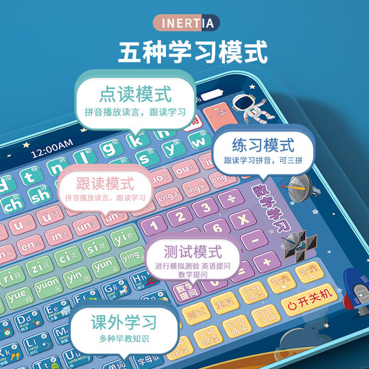 Máquina de aprendizaje Pinyin de léase chino e inglés
