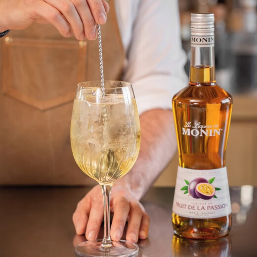 Morin Monin Passion Fruit saveur liqueur 700 ml bouteille dans le barman importé français liqueur fruit vin