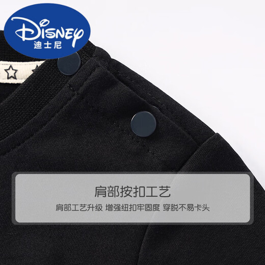 Disney Boys Suit 2025 Summer NUEVO estilo pequeño y mediano tamaño infantil para niños cortos de manga corta de dos piezas de ropa de algodón puro para niños AP14034 White + I13799K azul marino 105