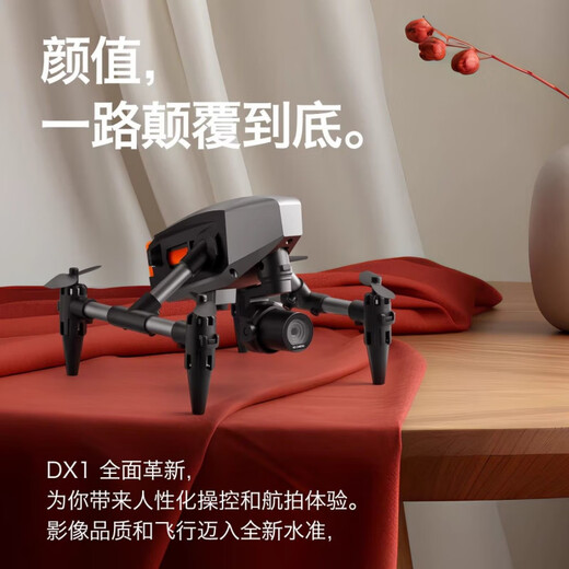 Mini Drone Photographie aérienne Haute définition Children Pliant Pliant Dual Camera Aircraft Primaire Student Camera Camera Remote Control Aircraft XD1 Optical Flow Hover Dual Camera [4K Aerial Photography Version + Alloy] [ER 丨 Tutorial vidéo] Accessoires + sac portable