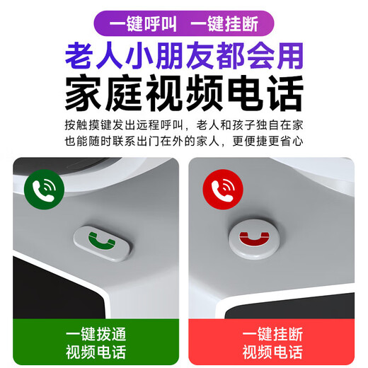 叠米家用带屏监控摄像头双向视频通话远程操控360度全景无死角夜视AI智能看护老人儿童室内监控器 【4G免充值版】无网可用+30天循环