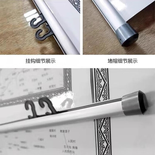 2025 Neue Version von China World Map Wall Map Super Lig Ligy Scroll Map Office Wohnzimmer Wanddekoration Malerei