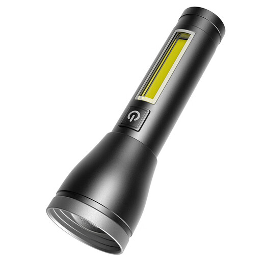 
Ruibao (RAY-BOW) new XHP70 tactical strong light flashlight aluminum light cup zoom USB charging with COB side light cross-border new model RB-1098 running volume model naked light (built-in battery)