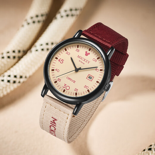 Disney Schüler Watch Herren Persönlichkeit Trend Mittelschule Junior High School Teenager Luminous Calendar High School Elektronische Uhr Joint Male Watch Grey MK-12149