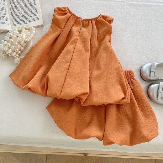 Sofea sommer New Korean Style Girl Bow ärmellose Kleid Schwesterstil 17152 17153 Kleid M 90c