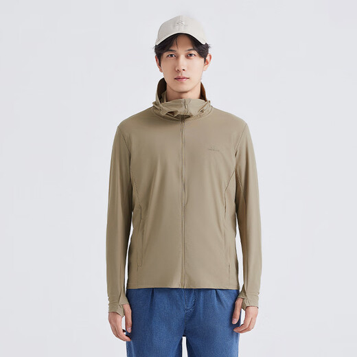 Pathfinder UPF100+ Ice Silk Sun Protection Clothing Cool Men's Outdoor Sports Summer Sun Protection Fishing Clothing Men's Young and Middle-aged Thin Style Glacier Gray XL