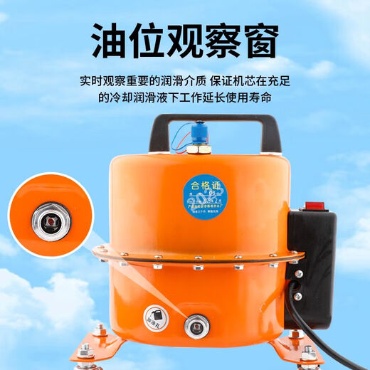 XMSJ汽车空调真空泵抽打两用泵抽空打压检漏泵机吸气冷媒加氟工具机器 YM一12807升一台 送密封圈+