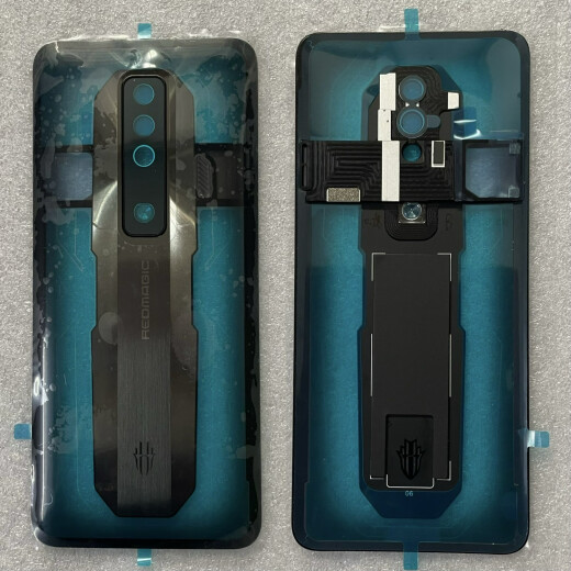 努比亚（nubia）适用努比亚红魔7 7S NX679J原装玻璃后盖 原装手机电池后盖后壳 红魔7玻璃后盖(暗夜骑士)带镜框