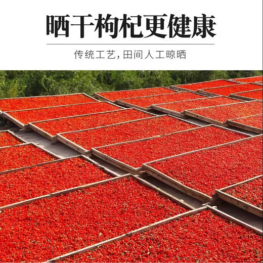 胖东来同款宁夏枸杞子官方旗舰店500g正宗枸记红枸杞免洗泡水无硫 【高品质精选】特级宁夏枸杞250g*2罐