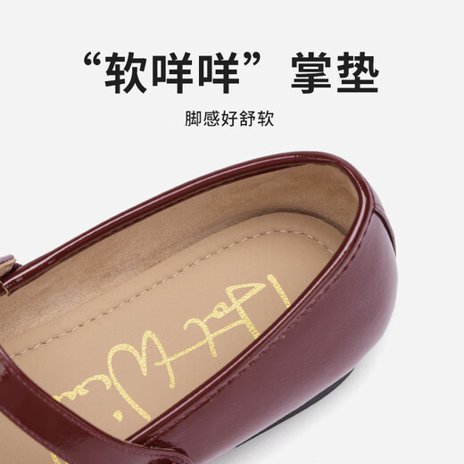 Zapatos individuales planos de boca poco profunda de estilo popular para mujer, nuevo estilo de primavera 25, zapatos de cuero pequeños de moda dulce francés, multicolor