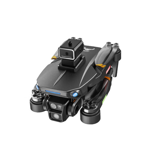 Beast Drone mit Bildschirm Luftfahrtfotografie Hochdefinition SG103Pro Hindernisvermeidung 8 kgps Return Entry Fernbedienung Flugzeuge mit Bildschirm Fernbedienungssteuer-GPS Return-Brustless-Motor 4 Batterien [Aufbewahrungsbeutelzugriffe-Tarmac]