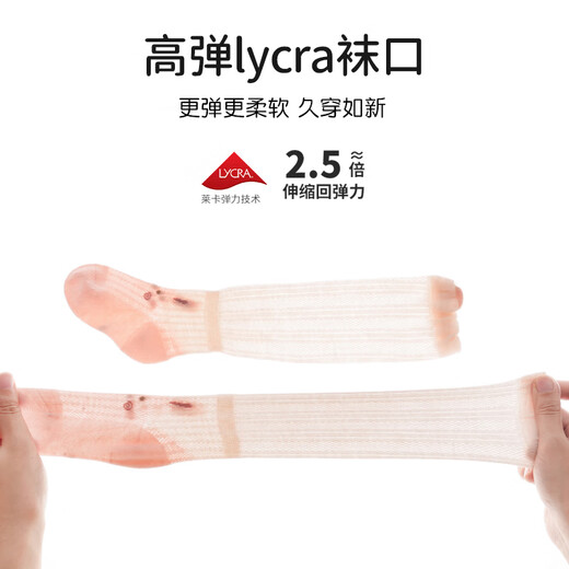 Bas pour bébés européens pour chaussettes en coton mince du genou pour bébés 0-3 mois pour nourrissons et tout-petits sans jambes 1047 Girl pour filles - Mesh respirant Over-June 3 paires une taille 170 1-3 ans