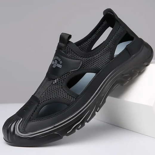 P.YH.ZH TAVERON SELECCIONADOS SOLUMAS SUMERACIONES DE SANTRA ALMENTABLES ALGUNOS MESH AGUJERO MESH SHATH Sports and informal Beach Shoes S826 Gray 38