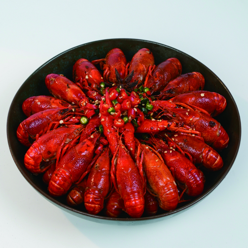 Fresh Jingcai Spicy Crayfish 618g (500g clean shrimp) Large size 6-8 yuan/piece 14-16 pieces Heat and eat