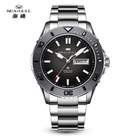 Sea Horn Watch (Seekand) Vatertag Geschenk Ozean-Serie Sport Ozean Wasser Geister Diving Automatische Mechanische Uhr 1047 816.22.1047 Meereshai Silber Silber