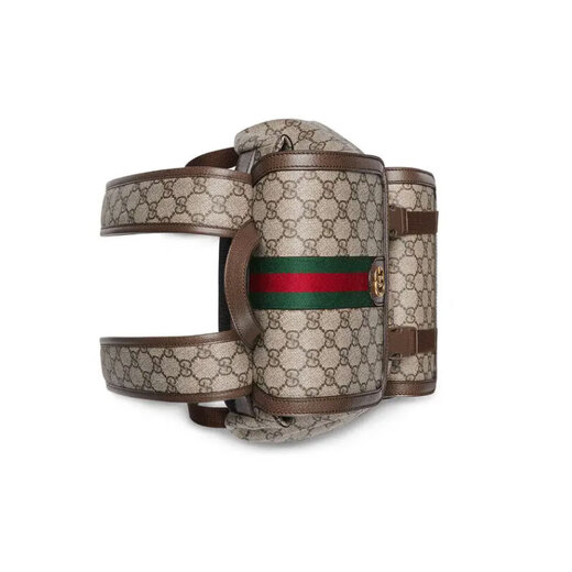 古驰（GUCCI）双肩包女包男包情侣款Ophidia系列GG背包旅行包男女同款 小号乌木色/棕色792114FADMF9794