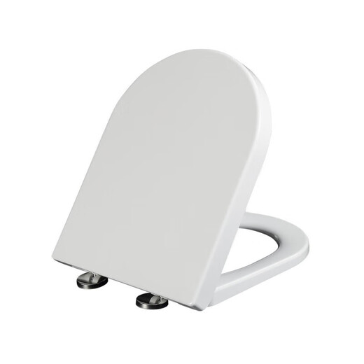 Le couvercle des toilettes Huida est ralenti et épaissi pour s'adapter à HDC191 COUVERTURE DE Toilet 6002 Ring 165 Toilettes à l'ancienne 7. Longueur de type O de l'urée 44,5 largeur 37,3 (6196)