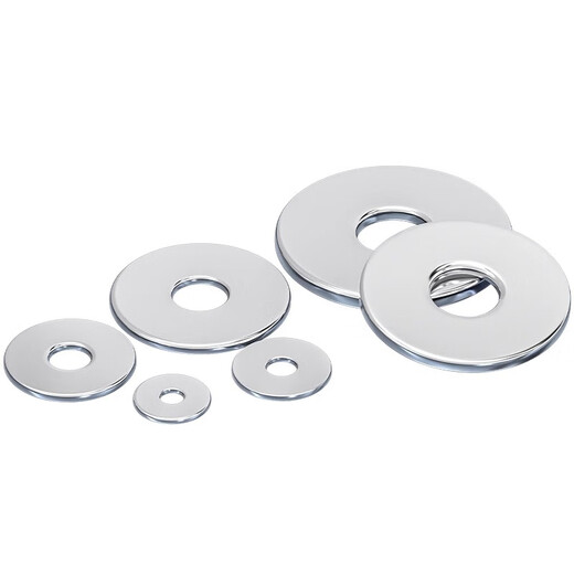 Tianzhuo Hardware 304 stainless steel enlarged flat washer screw metal meson washer thickened gasket M3M4M5M6M8M10-M30mm 8*20*2 10 pieces