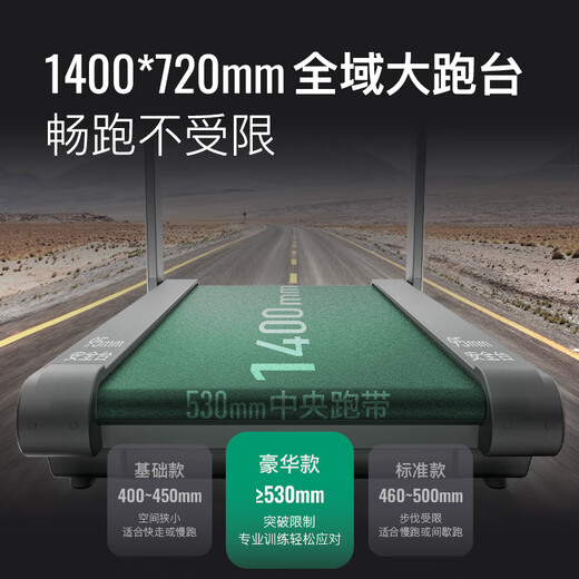 Keep treadmill K4 smart equipment for home use, foldable slope adjustment, wide treadmill, shock absorption, silent fitness, slope adjustment/intelligent speed regulation-K4 white