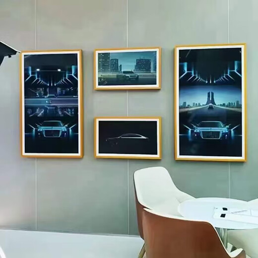 Pantalla de imagen BOE (BOE) mismo estilo marco de fotos electrónico digital de alta definición pantalla de protección para los ojos pantalla BOE pantalla mate Pantalla 4k de color madera maciza de 43 pulgadas color teca táctil capacitiva