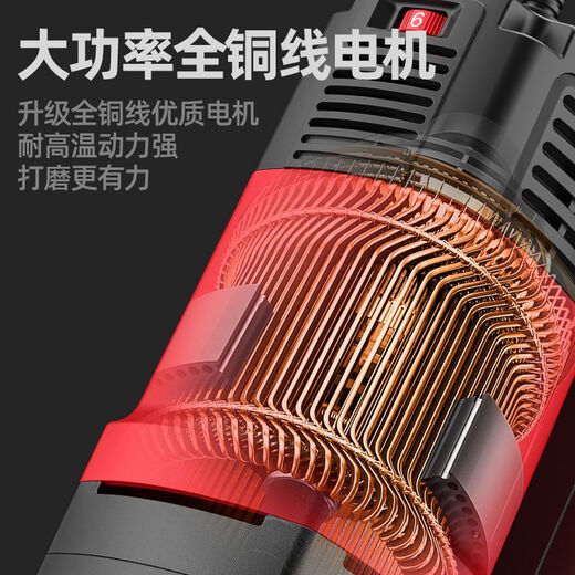 
Magnetic drill high power multi-functional tapping magnetic seat drill magnetic suction drill hollow drill steel plate core drill table drill 1050W [drilling and milling dual-purpose] twist drill