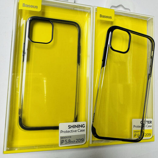 
Beisi BASEUS loses money and clears Beisi Apple 1111pro11promax soft shell hard shell transparent mobile phone case mobile phone case ip iPhone 11pro black hard shell-1278 other iPhone models