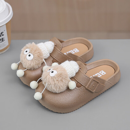 Rongxitu Sommer Kinder Anti-Rutsch weicher Sohle Eva Cartoon Sandalen 728-2 Meter Weiß 30 -35 Ein Box Schuss 30 Paare