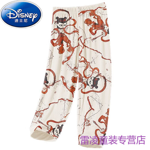 迪士尼（Disney）儿童睡衣小男孩莫代尔薄款夏季男童中大童三件套家居服哪吒春夏天 1H--ST-12353 18码(150-155)cm 均码