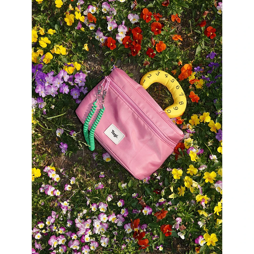 Tagi. Hadou cosmetic bag callme toiletry bag waterproof large capacity portable storage bag New Year gift-citrus cookies