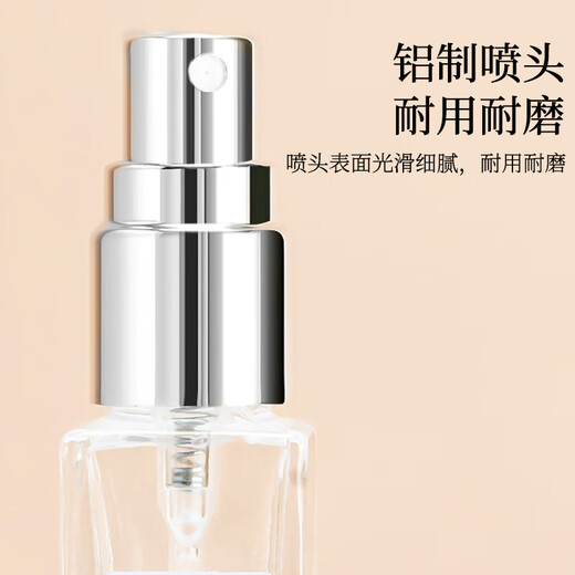 Meet the beauty Perfume bottle spray 10ml 2 glass perfume bottle portable sample travel dispenser empty bottle