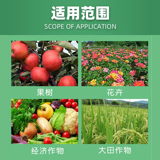 Bainongstar 60% azoxyfen ether, apple, fruit tree, vegetable, anthrax, downy mildew, powdery mildew pesticide and fungicide 100g/bag