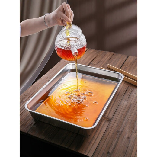 Bandeja de té de Kung Fu de acero inoxidable de acero inoxidable XMSJ