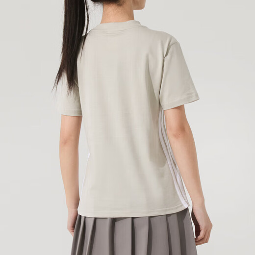 阿迪达斯 （adidas）女子奇迹矾土棕运动套装 跑步健身训练服舒适透气时尚休闲衣裤 JE1237纯棉T恤+长裤/两件套 XL
