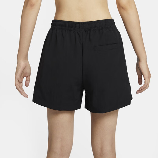 耐克（NIKE）官方EVERYTHING女子中腰短裤夏季运动裤梭织休闲FV6623 010黑/白 M