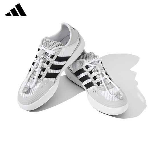 ADIDAS阿迪达斯溯溪鞋男鞋女鞋情侣款春夏季户外网面涉水鞋运动休闲鞋 米白/黑JP6630 43