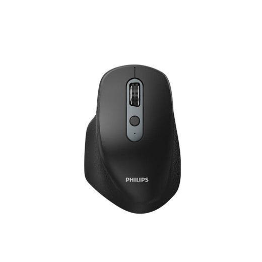 飞利浦（PHILIPS）MX930无线蓝牙鼠标 充电款轻音双模办公鼠标人体工学DPI五档苹果mac电脑笔记本多设备兼容企业采购 MX930黑色【2.4G无线+蓝牙双模】