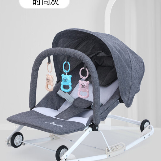 Floß Kern Baby Essstuhl Multifunktionsschaukel Stuhl Neue Stil Schlafartefakt Schaukelstuhl Cradle Deck Stuhl Schaukelbett Baby Blue Mesh Basismodell