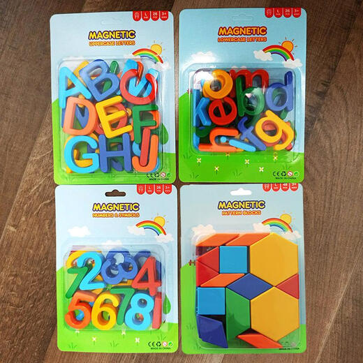 Haochuang Digital Children's Early Education Toy Pinyin 26 Sticks magnétiques Sticks magnétiques Grand Modèle minuscule + Capital + Numéro