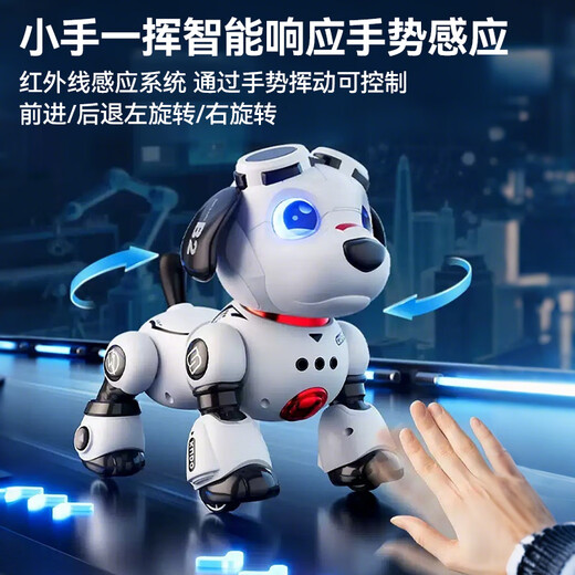 Sodi Robot Dog Smart Ai Robot Baby Dible Birthday Gird Gift Baby Toy Boys and Girls 1-3 года 6