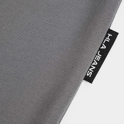 HLA Hailan House's Black Whale short-sleeved polo shirt men's 25 summer lapel short-sleeved top men