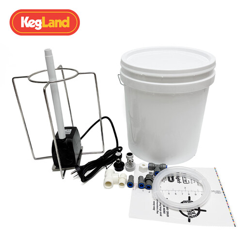 KEGLAND精酿 清洗桶 百事桶 迷你桶 美标桶 消毒清洗套件KL15905 KegLand 清洗桶 澳标(国内可使用)