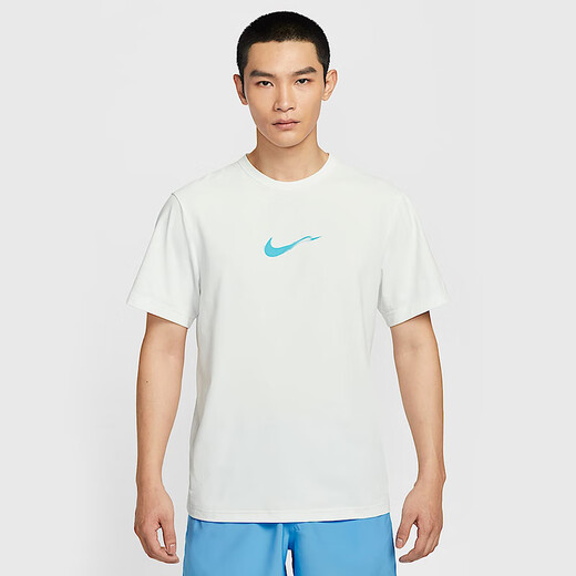 Nike (Nike) Summer de manga corta Dri-Fit transpirable para el entrenamiento de secado rápido Camiseta Sportswear Sportswear juvenil HV4882-121 S