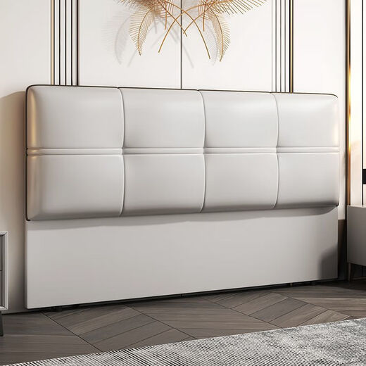
Jinlaidan Buy light luxury floor-standing bedside small apartment new modern simple solid wood backrest backboard microfiber leather soft bag fresh 701 [light gray] [microfiber leather] 1.5 meters long