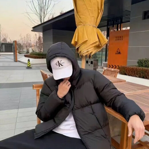 CK summer CK denim peaked cap for men and women Korean version of the letter new baseball cap fashion versatile small hat black and white small letters ck adjustable 55cm-61cm