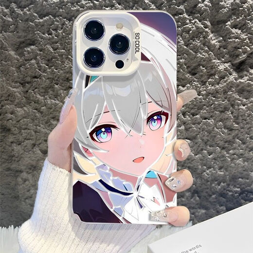 Maomanjian Genshin Impact Firefly applicable to iQOO13 mobile phone case iQOOZ9TURBO set 12/11/Neo9 women's 11s/10/8 Color silver shell-white-753 Genshin Impact Firefly 1 VIVOIQOONEO5
