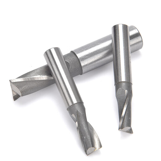 Shanggong 10 pieces straight shank keyway end mill 4mm 2-edge two-tooth keyway end mill