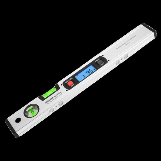 Sailotou high-precision electronic digital display level with magnetic mini small electrician multi-function portable aluminum alloy level mini digital display high-precision level 100mm bottom
