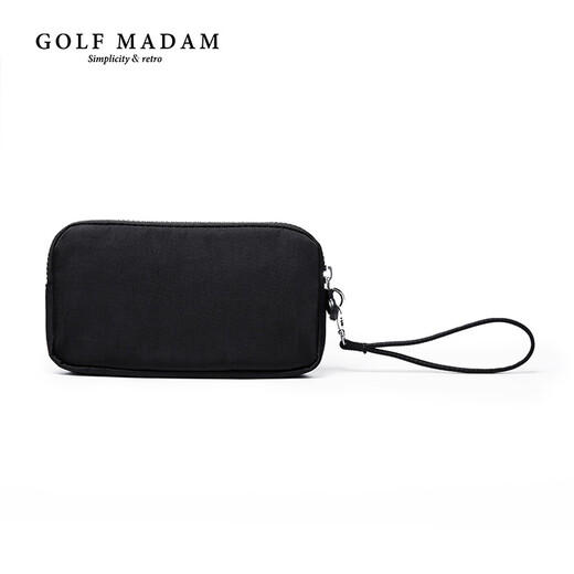 Golf (Golf) Frauen kleiner frischer Kupplungsbeutel Leichtes Kapazität Handgratt Tasche Trendy Mode Frauen Reißverschluss Clutch Geschenk für Freundin cool schwarz