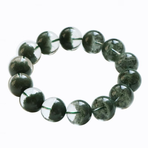 Pangdonglai Qualität Green Ghost Armband Kollektion Grad Tianlan Cornucopia Brasilianisch Tausendschichtsternkristallarmband H5155 10 mm