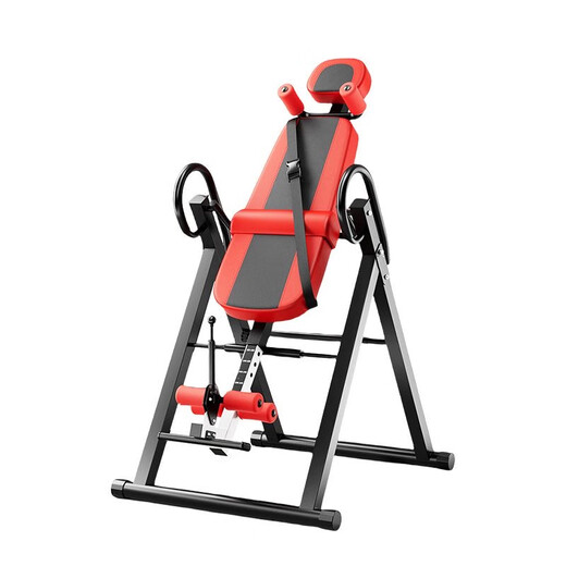 Terrig Invertida Asistente de manos Máquina de parada de mano multifunción Máquina de parada invertida Herramienta auxiliar de tracción para el ejercicio del hogar y equipos de acondicionamiento físico Modelo básico